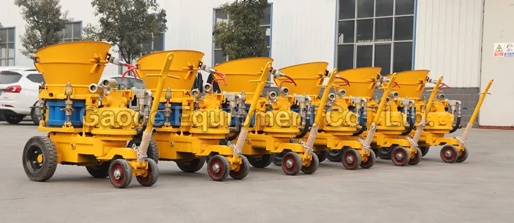 Gaodetec GZ-5 5m3/h dry mix gunite machine for sale